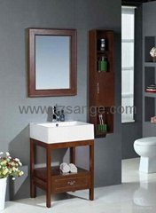 bathroom vanity/bathroom cabinet/Glass basin