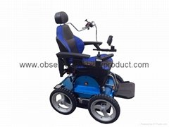 electric chin control wheelchair