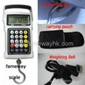 Multi-Functional luggage/hook Scale DG01A