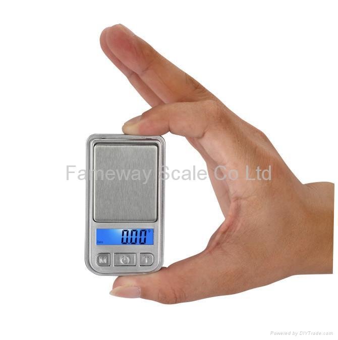 Digital Pocket Scale mini MP3 style Mini01 2