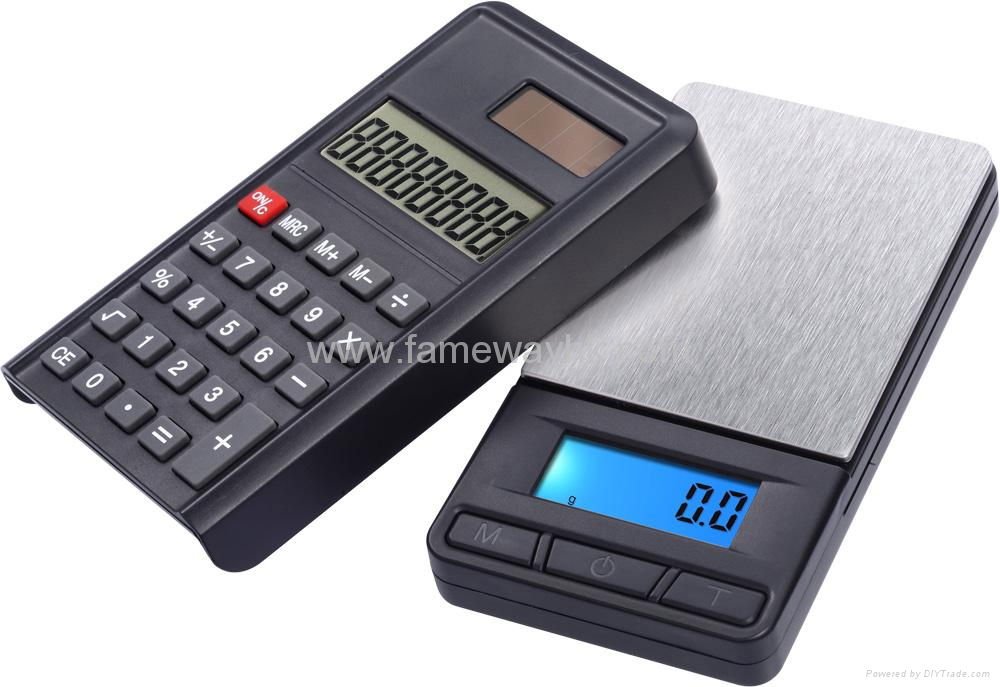 Digital Portable jewellery scale with calculator  2