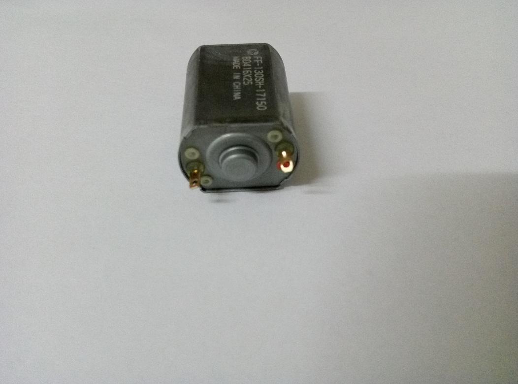 7.5volt 6100rpm Metal-brush Mini DC Motor for Car AV Equipment TK-FF-130SH 4