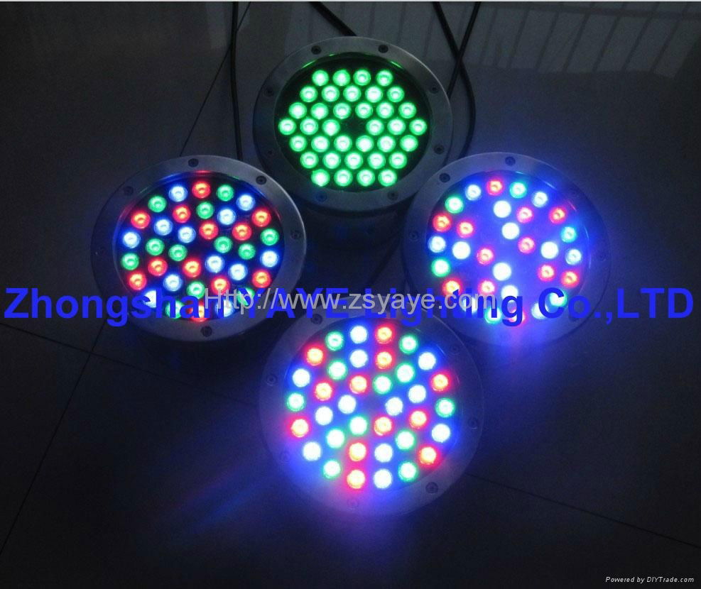 YAYE Hot Sell 1W 3W 5W 6W 7W 8W 9W 12W 15W 18W 24W 36W RGB LED Underwater Lights 3