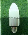 3*1W LED Candle Light