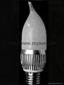 3*1W LED Candle Light