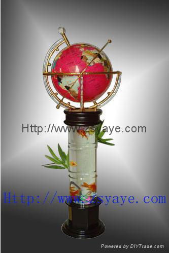 YAYE 2013 Hot Sell Gemstone Globes,Lighting Gemstone Globe,World Globe,Gifts 3