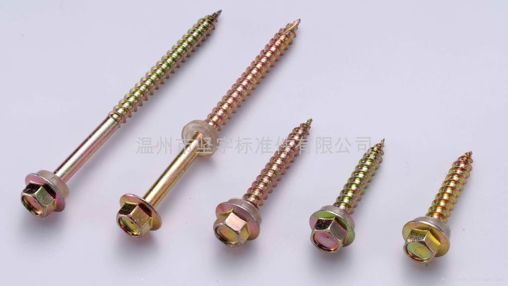 hex head  self-tapping screws  5