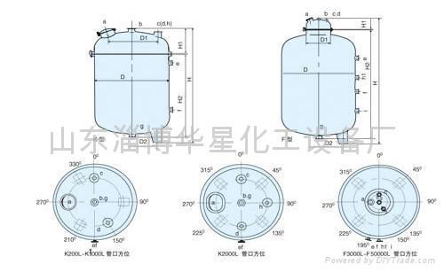 50L-30000L搪玻璃储罐 5