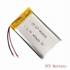 防塵口罩電池ZT-LP-062035 3.7V 400mAh