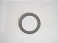 Rubber part adhered PTFE