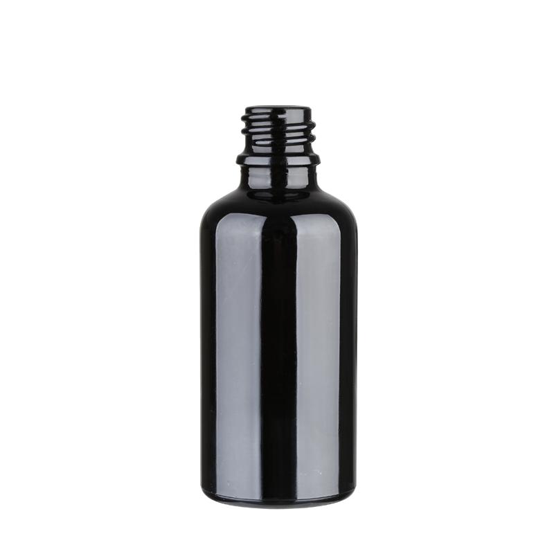 Black color glass bottle 2