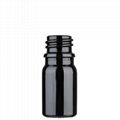 Black color glass bottle 5