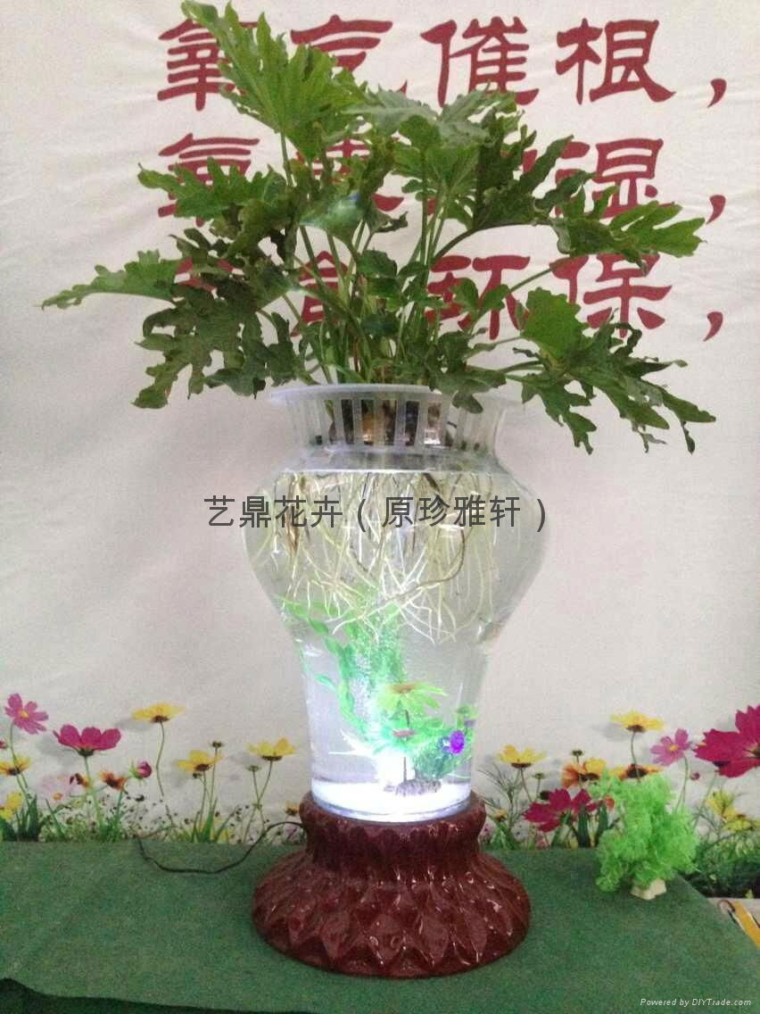 電子水培花瓶