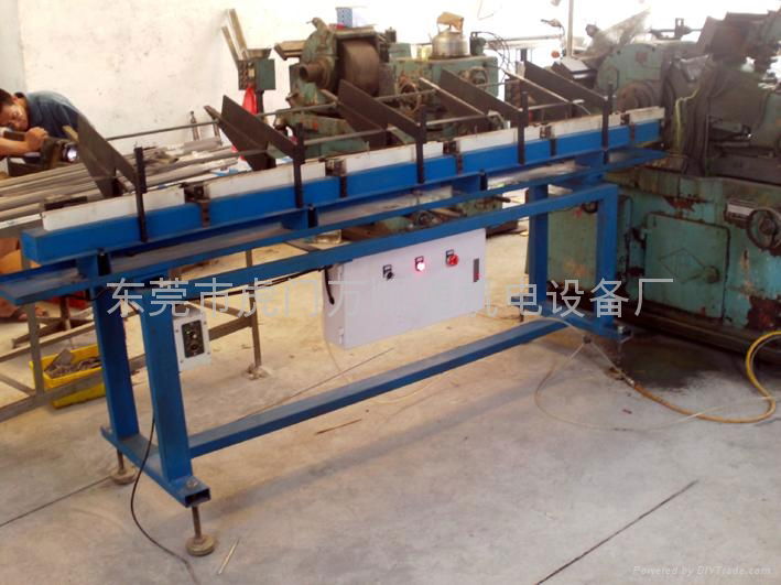 Centerless grinding machine automatic feeder splice 2