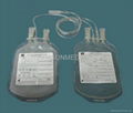 Blood bag-double bag with CPDA