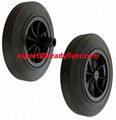 250mm Mobile Garbage Bin Wheel for 240L 360L Plastic Dustbin