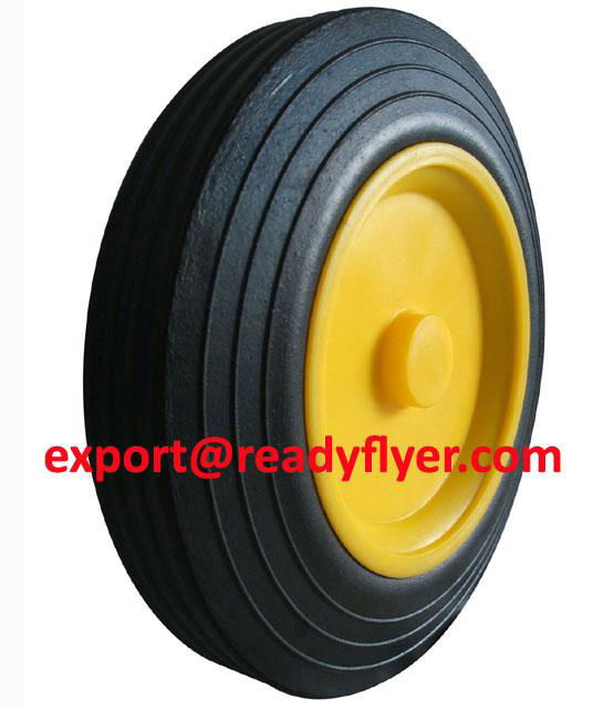 200mm/8" waste bin wheel for mobile garbage bin container 3