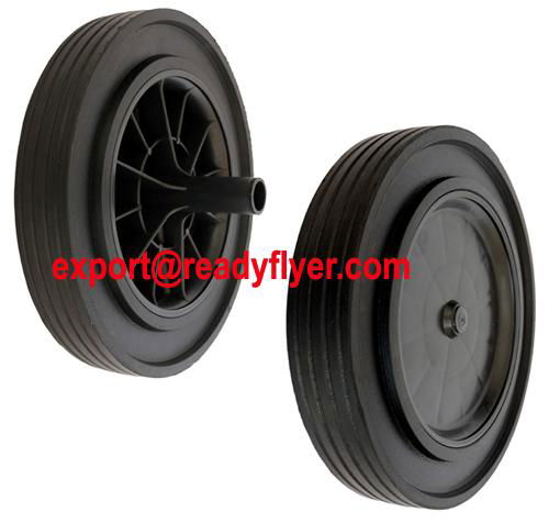 300mm/12" wheelie bin wheel for 120L 240L plastic dustbin