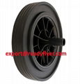 300mm/12" wheelie bin wheel for 120L 240L plastic dustbin