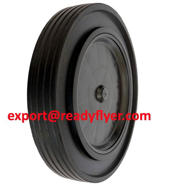 300mm/12" wheelie bin wheel for 120L 240L plastic dustbin 3