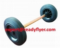 Mobile Garbage Bin Wheel and Axle for Plastic Dustbin 1