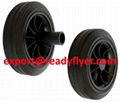 175mm/7" Mobile Waste Bin Rubber Wheel