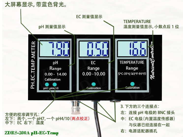 pH-EC-Temp Monitor 2