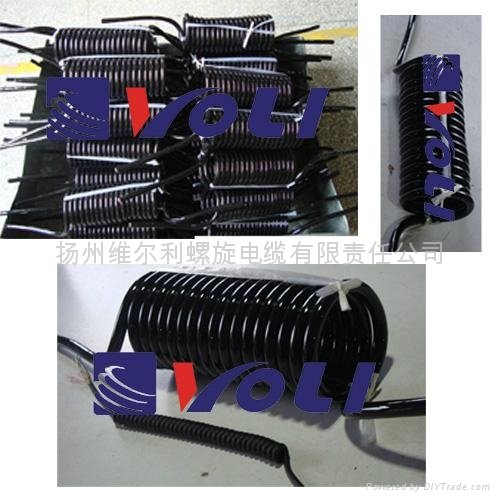 Mobile lifting spiral cable 4