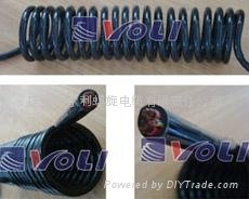 Mobile lifting spiral cable 5