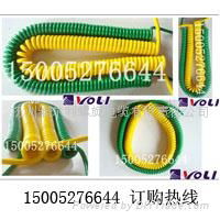 4-Core Shielded Signal Engineering Spiral Cable
