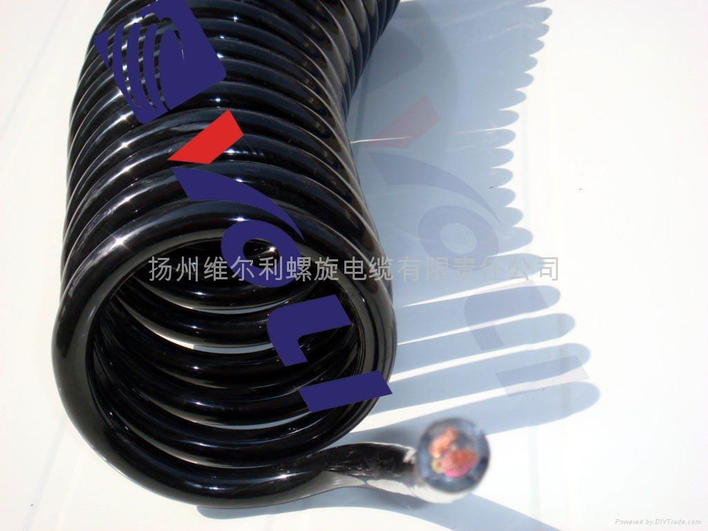 Mobile lifting spiral cable 2