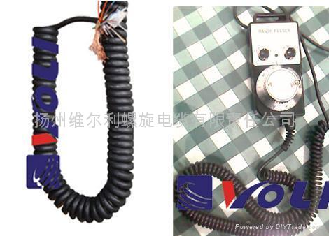 coiled cords and retractable cable