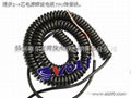 3-core telescopic length 4.5 m power supply spiral cable 3