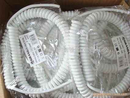 coiled spiral cable  2