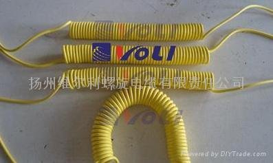 coiled spiral cable  3