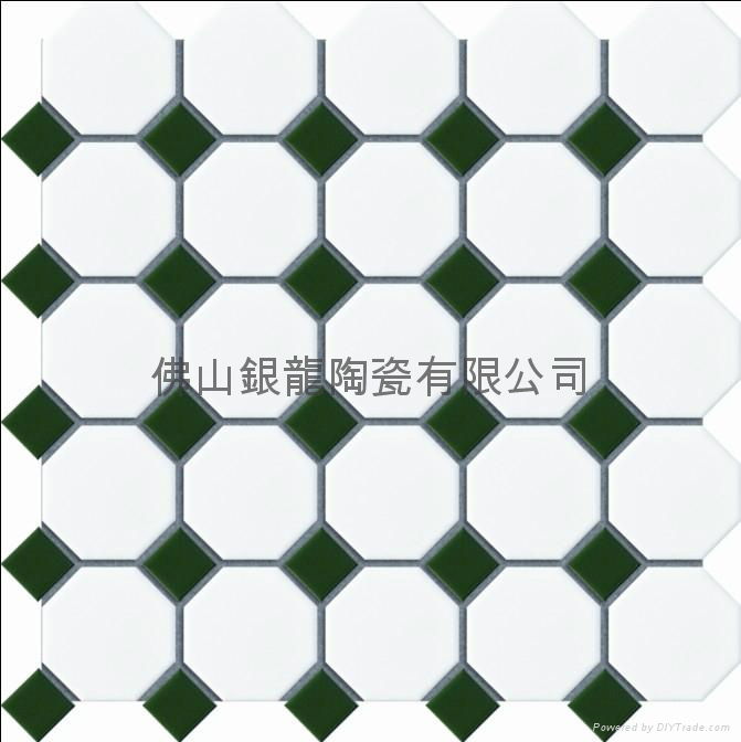 The octagonal shaped ceramic mosaic 2