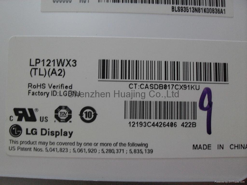 LP121WX3 (TL)(A2) 12.1" LAPTOP LCD SCREEN 2