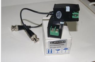 双绞线视频无源传输器500米有效 监控视频传输器 XDD-601T/R