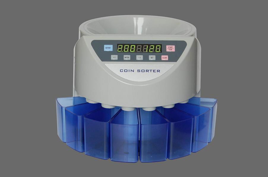 Coin counter and sorter 3