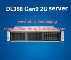 2U server HP ProLiant DL388 Gen9 E5-2603V4 8GB P440 + 2GB FBWC Raid5 500W power