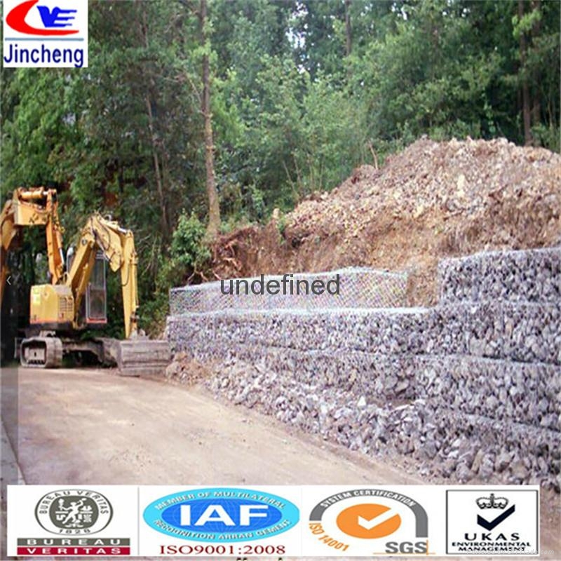 Galfan coated gabion mesh 4