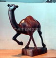 紅木雕駱駝