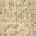 background wall white color Coconut  mosaic  2
