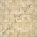 background wall white color Coconut  mosaic  5