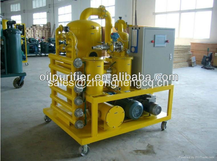 ZYD-100 Double-stage Continuous On-Site Transformer Oil Treatment/Vacuum oil pur 2