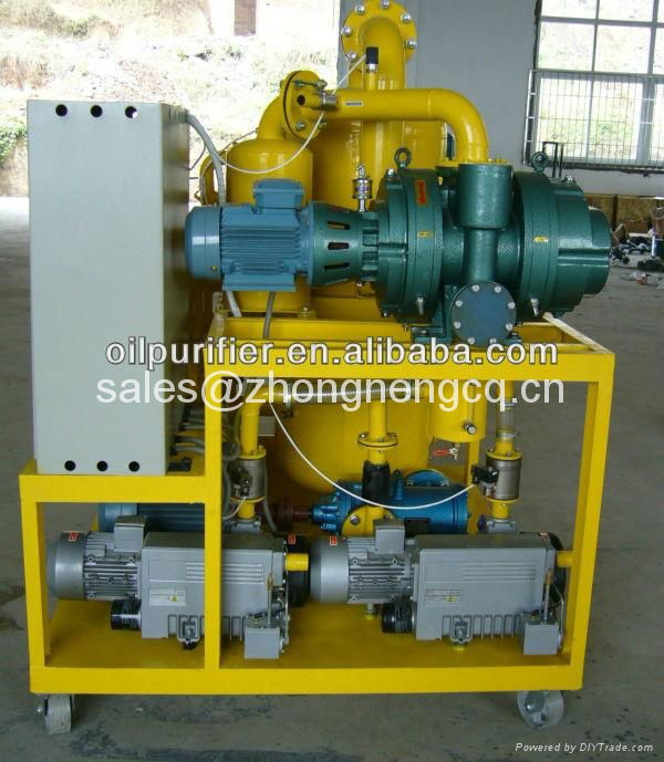 ZYD-100 Double-stage Continuous On-Site Transformer Oil Treatment/Vacuum oil pur 4