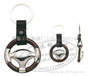 Automobile tire Keychain 3