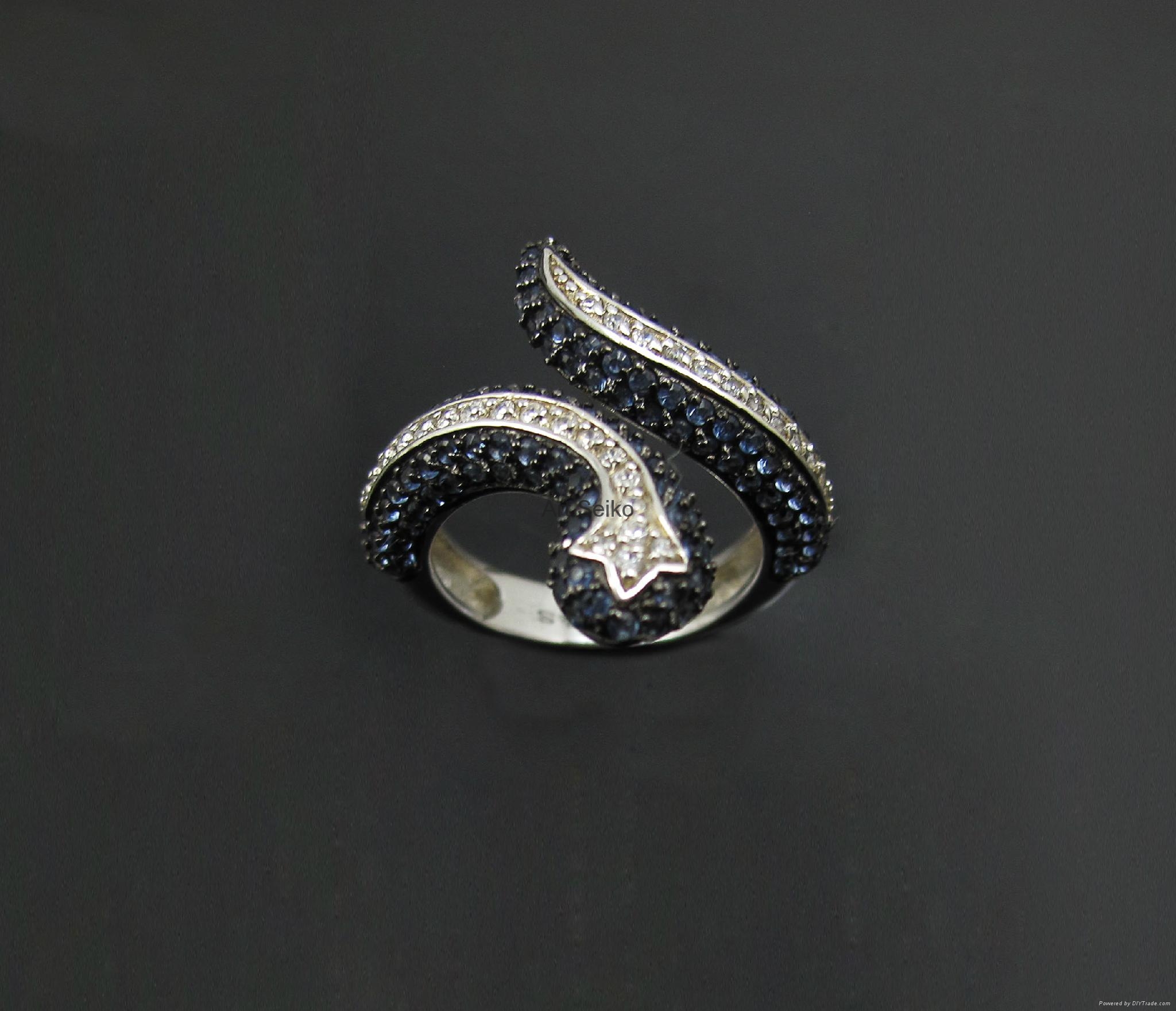Snake Ring NC0260 Art Seiko (Hong Kong Manufacturer) Sterling