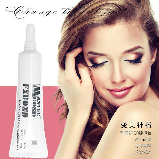 clear/black eyelash glue for strip lashes