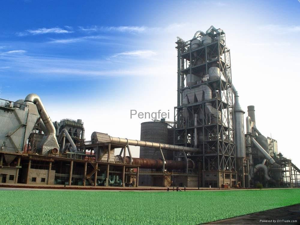 complete 5000tpd new type dry process cement production line by Jiangsu Pengfei 